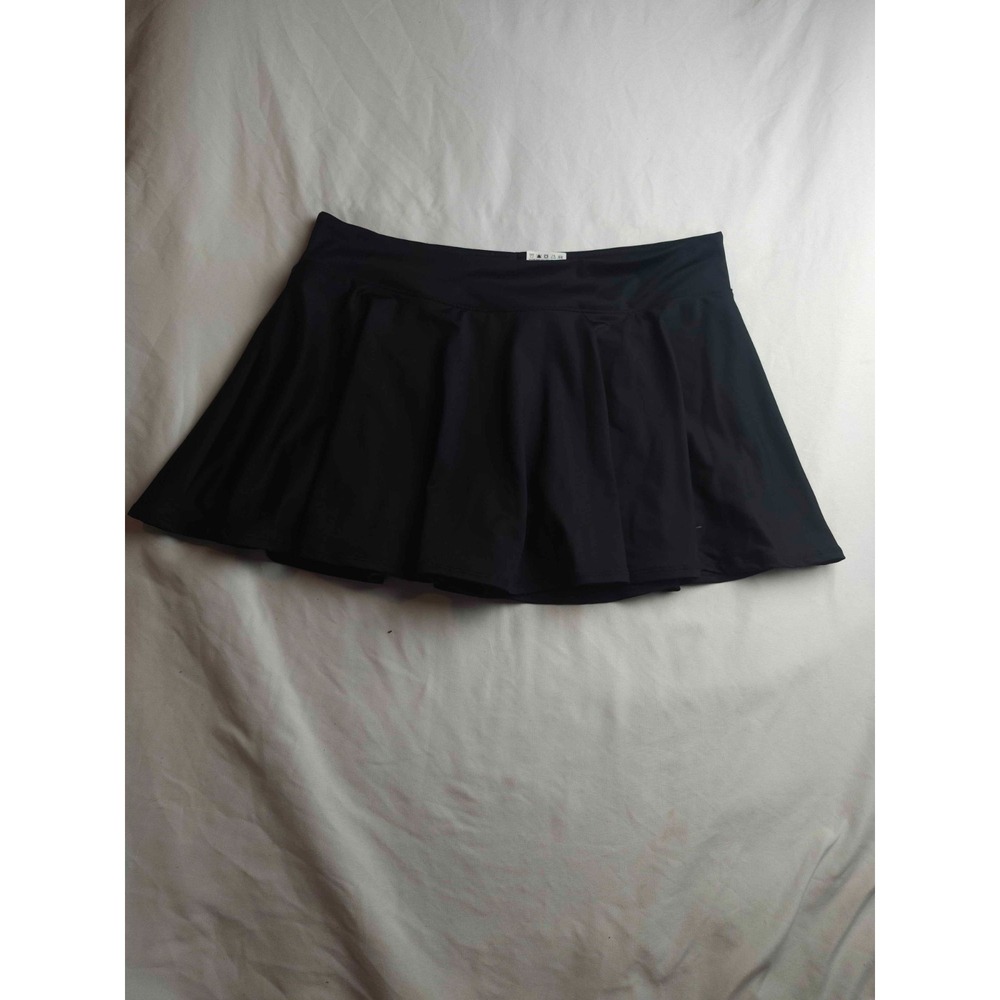 Nike Skort‎ Skirt Womens Large Black Dri Fit Athletic Tennis Running Gym Golf